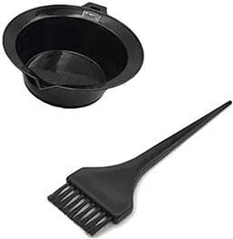 Brocha tinte y vasija